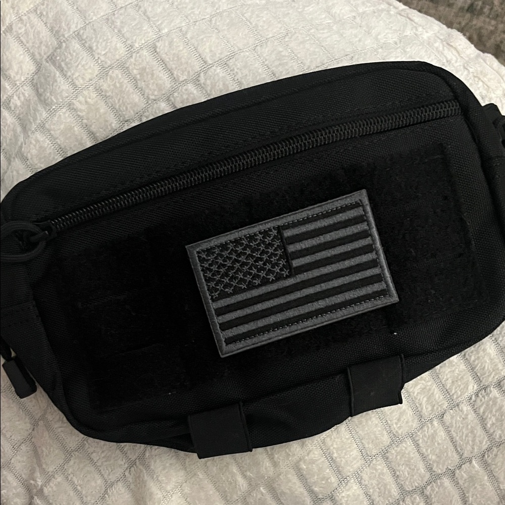 Black Tactical Waist /Fanny Bag